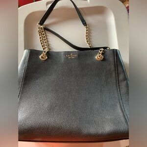 Kate spade black leather purse
